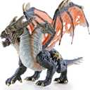RECUR Devil Dragon Action Figurine, 9 Inch Statue Dragon Toys for Boys Girls Kids, RPG Figures Miniatures for Tabletop Display & Roleplaying, Collectors Toy Age 3 +