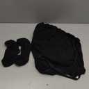 Melaluxe Office Chair Cover with Armrest Covers Universal Stretch Desk Chair Cover, Computer Chair Slipcovers (Size: L) - Black