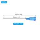 2 x PATIKIL Blunt Tip Dispensing Needles 2 Inch, 25 Pcs 22G Industrial Liquid Dispenser Needle with Lure Lock for Refilling Liquid Inks Adhesive Glue