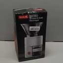 Bodum Bistro Electric Conical Burr Coffee Grinder, Preset Timer, 12 Grind Settings, Black 7.75 oz