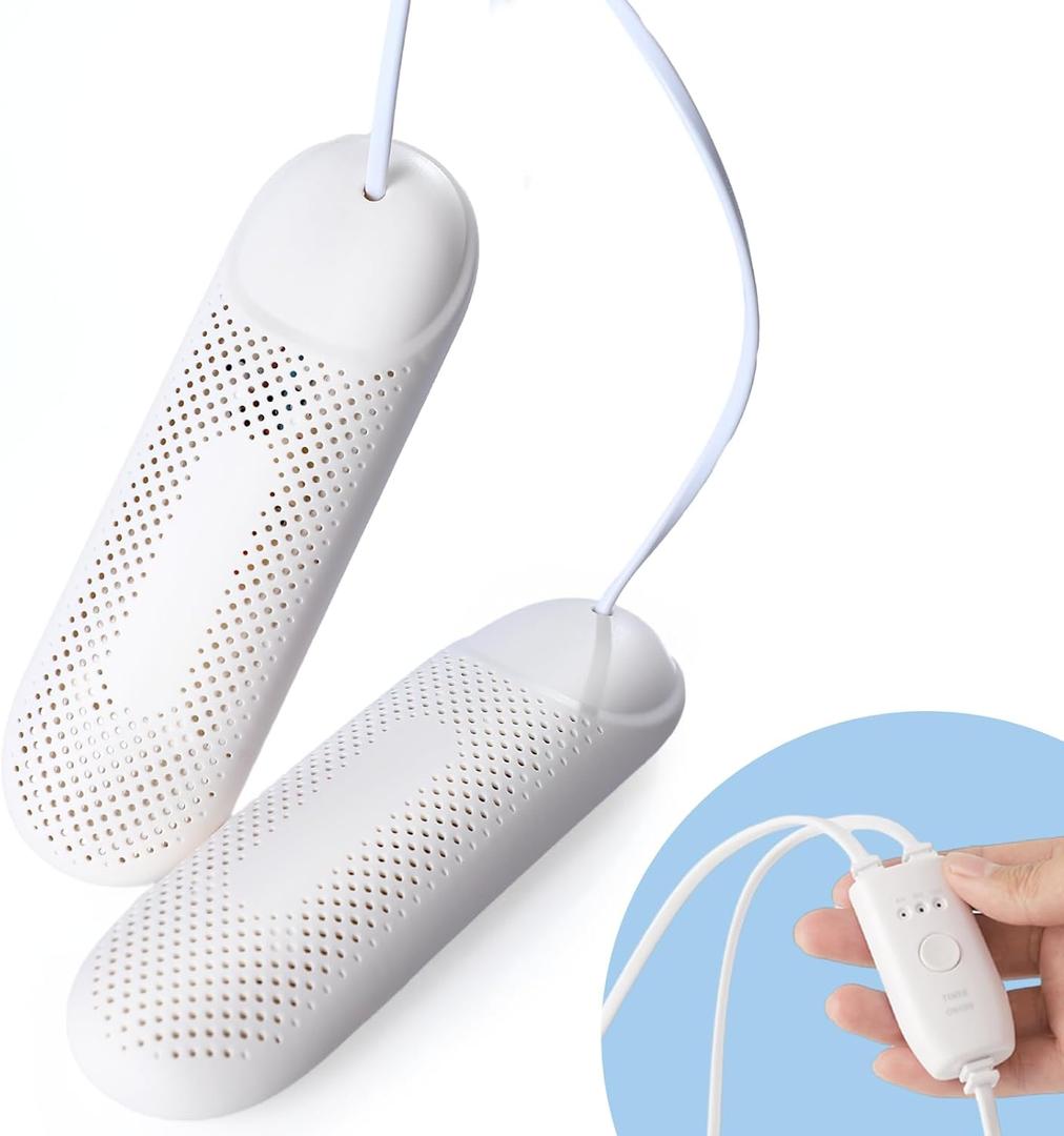 Shoe Dryers,Boot Dryer for Work Boots, Electric Portable Shoe Dryer Warmer with Timer for Sneaker Socks Gloves Drying,US Plug (Style B)