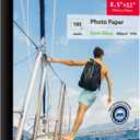 Koala Semi Gloss Photo Paper 8.5 x 11 Inch, Water-Resistant Inkjet Photo Printer Paper, Resin-Coated Photo Paper, 100 Sheets 54LB