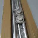 Mcrbeay Shower Curtain Rod, 1" Diameter Heavy Duty Tension Shower Rod, Non Slip Adjustable 28-74 inch No Drill Shower Curtain Rods Spring Tension For Bathroom, Shower Stall, No Rust, Brushed Nickel