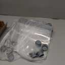 Restaurantware Cater Tek 1 Gallon Water Containers 10 Drink Bags - Collapsible Includes Tamper-Evident Caps Clear Plastic Beverage Bags For Catered Events Camping or Hiking Durable Handle