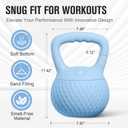 GOOGIC Soft Kettlebell, Safe Strength Training Kettlebells for Women