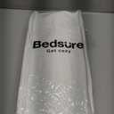 Bedsure Pillows Queen Size - Hotel Collection Bed Pillows for Sleeping, with Down Alternative Filling, Soft Support for Back, Stomach or Side Sleepers, Queen/Full, 28"x19", White, 1 Pack