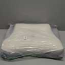 Cervical Neck Pillow - Cooling Ergonomic Neck Support Pillow for Sleeping, Orthopedic Contour Memory Foam Pillows for Side, Back & Stomach Sleepers with Pillowcase (Grey)