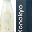 Insulated Water Bottles,12 oz Double Wall Stainless Steel Vacumm Metal Flask for Sports Travel,Marble Jade