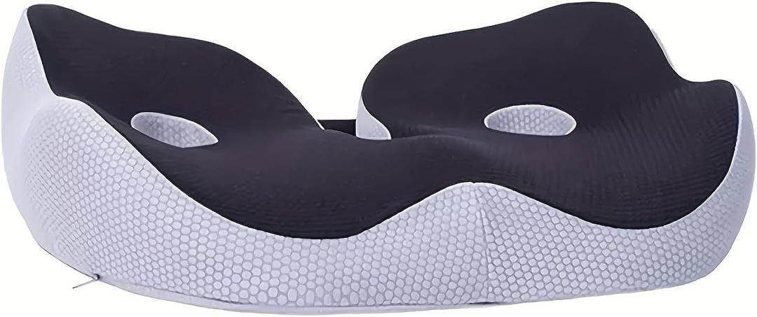 Hemorrhoid Pillows for Sitting, Cushion Lab Travel Pillow for Tailbone Pain, Cloud Cradle Ischial Tuberosity Seat Cushion, Piriformis Syndrome Relief Donut Cushion, Butt Cushion for Long Sitting