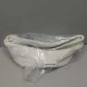 OIASKET Large Empty Gift Baskets for Baby Shower, 18.9" L x 13.8" W x 7.8" H Cute Woven Storage Basket with Gift Bags and Ribbons, Small Rope Toy Basket with Handles, Cat Dog Pet Toy Organizer - White