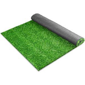 Artificial Grass Rug, 72" x 30" Fake Grass Mat for Dogs, Washable Dog Potty Training Grass Pee Pads with Drainage Holes, Large Green Turf Rugs for Patio, Outdoor, Indoor
