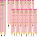 24 Pieces Pink Baby Shower Pencils Bridal Shower Golf Pencils with Erasers Mini Half Pencils Pre Sharpened 4 Inch Wedding Pencils 2 HB Hexagon Pencil for Kids Party Favors Office School Classroom