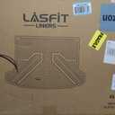 LASFIT Trunk Mat with Backrest Mat 2015-2020 for Chevrolet Chevy Tahoe/GMC Yukon (Only Yukon, Not Fit Yukon XL)/Cadillac Escalade (Only Escalade, Not Fit Escalade ESV), All Weather TPE Custom Fit