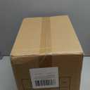 File Storage Cabinet File Organizer Document Organizer File Box in Office and Home with Combination Lock with 20 Letter Size Hanging Files (Stripe Silver)