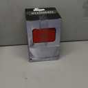 XLHOMO Dark Red Bathroom Accessory Set, 9-Piece Burgundy Bathroom Set with Trash Can, Toothbrush Holder, Toothbrush Cup,Soap Dispenser,Soap Dish,Toilet Brush Holder,2 Qtip Holder Dispensers and Tray