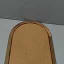 Novabright Arched Cork Board for Walls Alternative 17 x 13 Inch Vintage Arched Bulletin Board with Wood Frame for Vision, Photo Display, Memo, Easy Hang Wall Decor for Home Office School Office