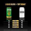 Liquid Death, Severed Lime, Soda-Flavored Sparkling Water, 12-Pack (12oz Cans), Low Sugar, Huge Flavor & No Artificial Sweeteners