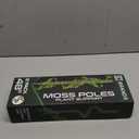 2 Pack 48'' Bendable Moss Pole Monstera Plant Support for Climbing Indoor Plants - Stakes for Potted Climbers - Tall Sticks Indoor Trellis for Houseplants - Accessories for Monstera Pot