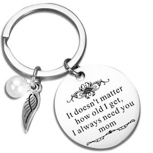 2 x Mothers Day Gifts For Mom Birthday Gifts From Daughter Son, Keyrings For Valentines Day Christmas Thanksgiving Day