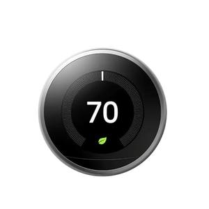 Learning Thermostat - Smart Wi-Fi Thermostat - Stainless Steel, Pack of 2