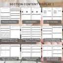 3 x End of Life Planner, Spiral Estate Planning for Senior, Final Arrangements Just in Case I Die Book Organizer, Will Preparation, Last Wishes & Funeral Planning Notebook for Beneficiary, Death Planner Organizer, 7x9.3"