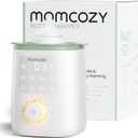 Momcozy Baby Bottle Warmer for Breast Milk Formula Food, Fullest Nutrients Preserved, Fast Heat, Night Light for Nighttime Breastfeeding, One-Touch Easy Use, Newborn Essentials Supplies Gift for Mom