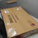 Regalo Safety 29-38.5" Baby Gate for Doorways & Bottom of Stairs, Pressure Mounted Baby Gate with Door for Babies, Toddlers & Pets, Tested & Safe for 30 Years, American Designed, American Owned, White