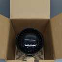 3L Mist-Free Evaporative Humidifier for Bedroom, Top Fill Humidifier Work with Tap Water, Touch Control,USB Powered, Sleep Mode, Night Light,18H Timer, Easy-Clean Design for Home Office (Black)