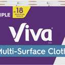 Viva Multi-Surface Cloth Paper Towels, Choose-A-Sheet - 6 Triple Rolls = 18 Regular Rolls (165 Sheets Per Roll)