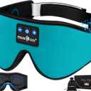 MUSICOZY Sleep Headphones 3D Bluetooth 5.4 Headband Sleep Mask, Wireless Sleeping Headphones Music Earbuds Eye Mask for Side Sleepers Travel with Speakers Cool Gadgets Gifts