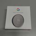 Google Nest Thermostat - Smart Thermostat for Home - Programmable Wifi Thermostat - Charcoal