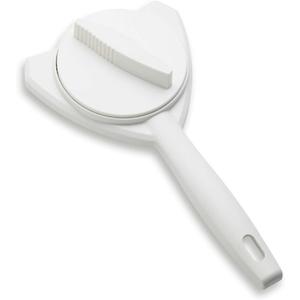 KUHN RIKON Strain-Free Gripper Opener for Jars and Bottles, 10 x 5 x 2.25 inches, White