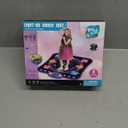 Dance Mat Toys for 3-12 Year Old Kids, Light Up 8 Buttons Dance Mats with Bluetooth, Music Dance Game Toy with 7 Game Modes, Christmas Birthday Gifts for 3 4 5 6 7 8 9 10+ Year Old Girls Boys (Purple)
