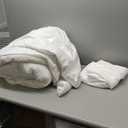 Bedsure White Oversized King Duvet Cover - 3 Pieces Prewashed Cotton-Like Extra Soft Bedding Set, Includes 1 Duvet Cover 120x98 Inches with Zipper Closure & 2 Pillow Shams, Comforter Not Included