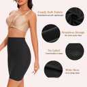 Womens Shaping Half Slip Dress (Black, S)