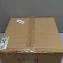 Luupyia White Beaded Boho Ceiling Light 3Lights, 12.79inches Wooden Bead Ceiling Light Fixture Mini Bohemian Chandelier Coastal Semi Flush Mount Overhead Lighting for Bedroom Hallway, E26