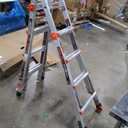 Little Giant Ladders, Velocity with Wheels, M26, 26 Ft, Multi-Position Ladder, Aluminum, Type 1A, 300 lbs Weight Rating, (15426-001)