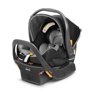 Chicco KeyFit Max ClearTex Infant Car Seat and Base, Rear-Facing Seat for Infants 4-30 lbs., Infant Head and Body Support, Compatible with Chicco Strollers, Baby Travel Gear, Legend/Black, MFD 12/2025