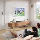 Pipishell Full Motion TV Wall Mount for Echo Show 21/15 and 13-43 Inch Flat Curved Screen TVs & Monitors, Max VESA 200x200mm up to 44lbs, TV Mount Wall Bracket with Rotation Swivel Tilt Extension