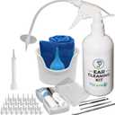 Ear Wax Removal Tool by Tilcare - Ear Irrigation Flushing System for Adults & Kids - Perfect Ear Cleaning Kit