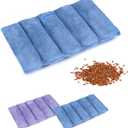 SuzziPad Microwave Heating Pad, 6.5x12 Reusable Moist Heated Pads for Discomfort Reduction, Sore Muscle, Heat Packs for Shoulder, Knee, Abdominal and Back (Blue)