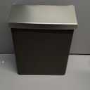 Architectural Mailboxes Designer Galvanized Steel Wall-Mount Mailbox, DVKPBZ0AM, Venetian Bronze, Medium