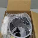 Milk Frother with LED Touchscreen & Temp Display, 4in1 Electric Milk Steamer for Hot & Cold Foam, Adjustable Temperature, Silent Frothing, NonStick Coating for Coffee, Latte, Hot Chocolate