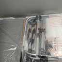 Twin Bassinet for 2 Babies, 3 in 1 Bedside Co Sleeper Double Bassinet for Twins, Rocking Bassinet for Baby with Wheels and Storage Basket, Includes Mattress (Grey)