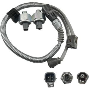 2 Ignition Knock Detonation Sensor Harness Wiring Compatible with ES300 GS300 IS300 SC300 RX300 Compatible with Avalon Celica Highlander Sienna Solara 89615-12090 89615-12050 89615-32010