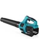 HEINRPO Cordless Leaf Blower Compatible with Makita 18V Battery (Bare Tool) 400CFM Electric Leaf Blower Cordless, Variable Speed, Turbo Mode, Handheld Battery Powered Leaf blowers for Lawn Care
