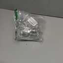 ZEDODIER Belt Hanger, 4 Pack Rotatable Belt Rack Closet Accessories Organizer, Maximum 24 Storage Capacity, Hanging Holder Storage Hook for Belt, Bra, Tank Top, Tie, Scarf, Purse, Silver