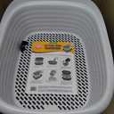 Arm & Hammer Large Sifting Litter Box Scoop Free Cat Litter Tray with Microban, Made in USA, Large