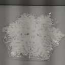 6 Pcs 15'' Large Snowflake Decorations  Giant Hanging Snowflakes, Plastic Snowflakes for Indoor & Outdoor Christmas Decor, Porch & Tree Decorations (White)