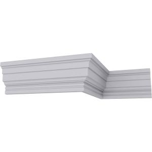 Ekena Millwork 3 7/8"H x 1 1/2"P x 94 1/2"L Standard Moulding